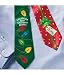 Personalized Christmas Tie - Light Bulb Design