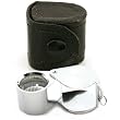 10X Round 18mm Chrome Plated Jewelers Eye Loupe