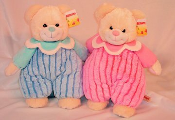 Childrens Toyshop  Toys : Bear with Daisy Collar, 2 designs
