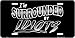 LP - 1122 I'm Surrounded By IDIOTS License Plate - X314