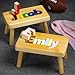 Personalized Gifts - kid Puzzle Name Stools