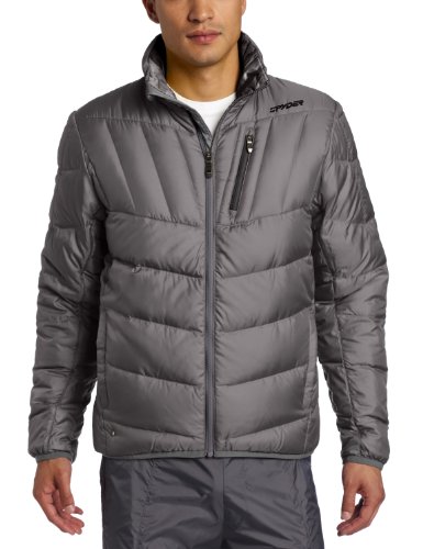 Spyder Men's Dolomite Down Jacket, Castle Rock/Castle Rock, Large On Sale