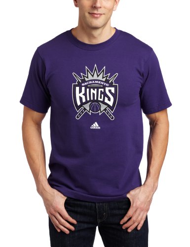 NBA Men's Sacramento Kings Short Sleeve T- Shirt (Regular Purple, Large)