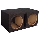 Atrend 12" Dual Slot Vented Enclosure - 12DQV