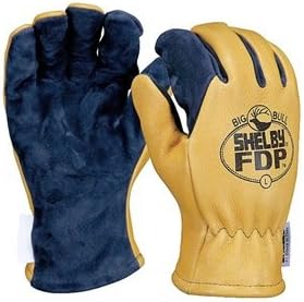 Firefighters Gloves, XL, Pigskin Lthr, PR