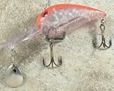 JLVLures Deep Crankbait Hot Pink Prism : Diver Lures JLV Freshwater Smallmouth Steelhead Pike Salmon Trout