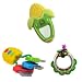 John Deere Massaging Corn Teether Real Keys and Tractor Ring Rattle