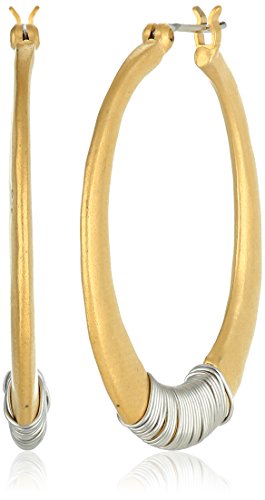 Kenneth Cole New York Gold-Tone Hoop Earrings