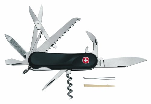 Wenger Original Schweizer Evolution Soft Touch Modell ST 17.814, schwarz Preisvergleich