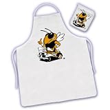 GEORGIA BULLDOGS OFFICIAL CHEF'S APRON + OVEN MITT