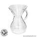 Chemex Ten Cup Glass Coffee Maker with Glass Handle - 10 Cup Coffee Maker