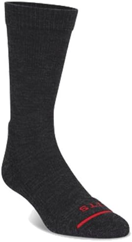 Mens Casual - Crew Sock - L - CHARCOAL