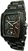 Tense Mens Dark Sandalwood Jumbo Oblong Natural Wood Watch J8102D