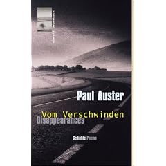 Disappearances/Vom Verschwinden: Gedichte/Poems. Zweisprachige Ausgabe