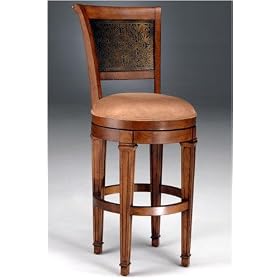 Click here to buy Highland Swivel Counter Stool 43.5hx20d Antique Pine by Home Decorators Collection.