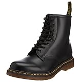 Dr. Martens 1460Z Smooth Black 11822006, Unisex-Erwachsene Stiefel, Schwarz (Black), EU 40 (UK 6.5)