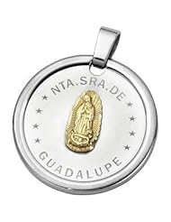 Joyas Alternativas™ Stainless Steel Guadalupe Medal Pendant