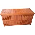 Auflagenbox, Kissenbox, Gartenbox, "PLANO" Eukalyptusholz FSC