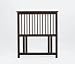 Bentley Atlantis 3ft Single Dark Wooden Headboard