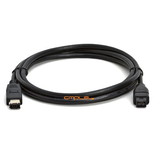 Click To 9 PIN/ 6PIN BILINGUAL FireWire 800 FireWire 400 Cable 6ft Black Details... 9 PIN/ 6PIN BILINGUAL FireWire 800 FireWire 400 Cable 6ft Black