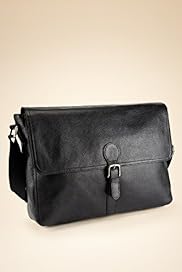 Leather Buckle Dispatch Bag