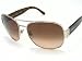 VERSACE 2074 Silver Brown 1000/13 Sunglasses Gradient Brown Lens Size: 59-16-130