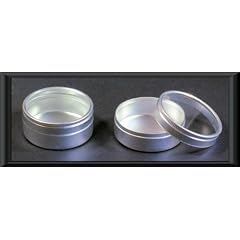 12 x Aluminiumdose mit Klarsichtdeckel, Set mit 12 St�ck, Durchmesser 53 mm, Aluminium-Dose Aludose Alu-Dose Metalldose Dosenset Aufbewahrungsdose Gew�rzdose Vorratsdose Aludosen