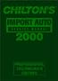 Chilton's Import Car Repair Manual 1996-2000