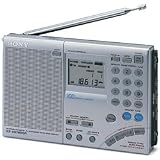 Sony ICF SW7600GR Digital World Band Radio Tuner 100 Presets