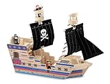 Melissa & Doug Deluxe Pirate Ship Play Set