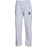 NCAA West Virginia State Yellow Jackets Logo Applique Sweatpants - Ash (Small)