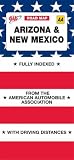Arizona and New Mexico (AAA Road Map)
