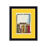 Crayon Box II by David Brega - 17.7x14.5