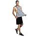 HASIDING Dri Fit Contrast Front Pocket Stringer Gym Hoodie for Men Racerback Tanks Grey L