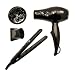 Hair Tools Haito Mini Straighteners Hair Dryer Gift Set Black