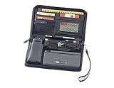 Targus CH500 Leather Organizer - Black (Full-Grain Leather)