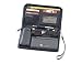 Targus CH500 Leather Organizer - Black (Full-Grain Leather)
