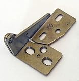 Amerock Knife Hinge Free Swinging Variable Overlay Right Hand/Left Burnished Brass
