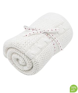 Precious Bear Knitted Blanket