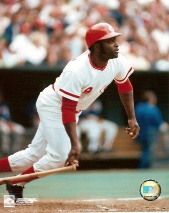 Joe Morgan Cincinnati Reds Hitting Color 8x10 Photo