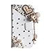 niceEshop 3D Rhinestone PU Leather Flip Wallet Case Skin Bag Protector For iPhone 5 5S Loving Heart Style C