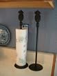 Wrought Iron Paper Towel Holder -Upright Standing -Pineapple
