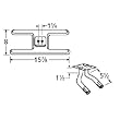 H-Shaped Twin Stainless Steel Burner Special Venturi