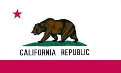 Valley Forge Nylon California State Flag, measures  3-Foot x 5-Foot