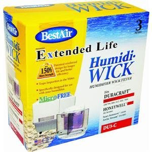 duracraft tools-RPS #DU3-C 3PK Replacement Wick Filter Images