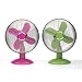 Deco Breeze Colored Metal Fan in Limon Verde