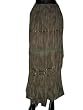 Womens Skirt Boho Designer Printed Bellydance Brown Skirt 35