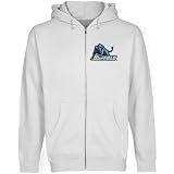 NCAA Buffalo Bulls White Logo Applique Midweight Full Zip Hoody
