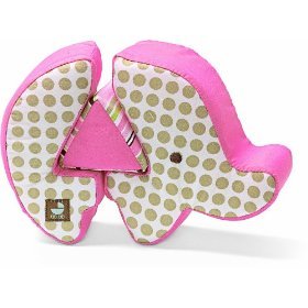 Click here to buy Gund Baby Elephant Puzzle Blocks - Pink by Gund.