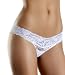 Low Rise Lace Panties (M, WHITE)